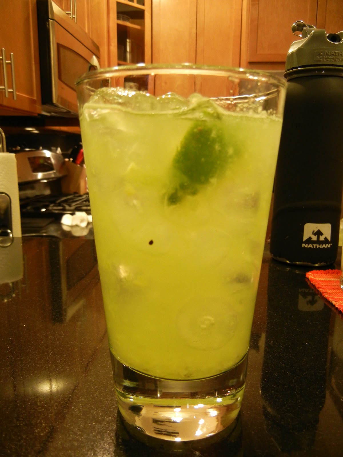 Oven Lovin' Kiwi Vodka Soda