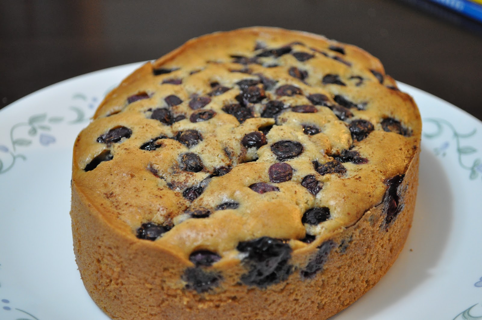 Simple Pleasures of Life Eggless Blueberry Coffee Cake