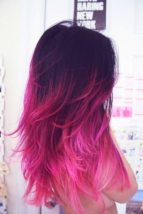 Aloe Vera Hair Colouring Trends Hair Chalking Dip Dye Ombre