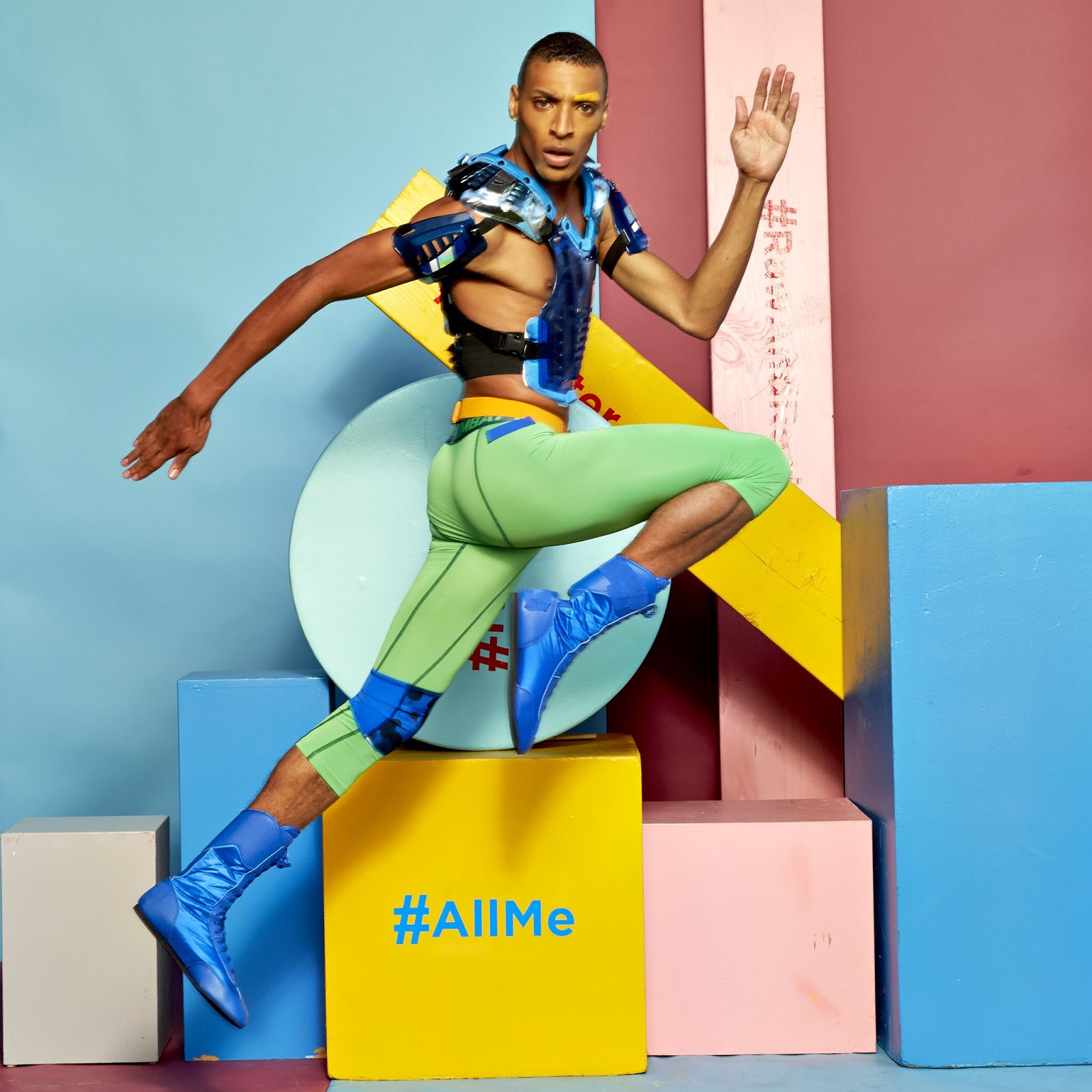 ANTM Cycle 22 5th Episode : Unretouched Geometrical Sportswear Photo Shoot.