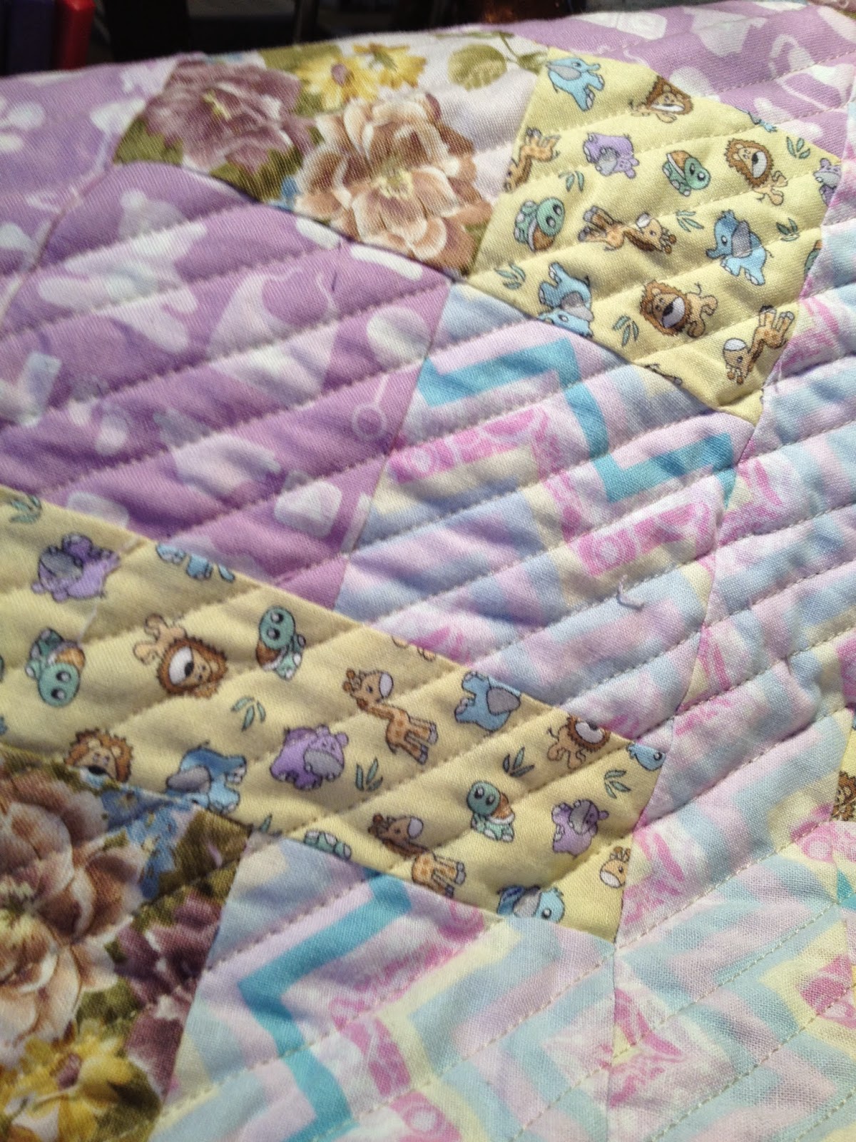 Two Crafty Girls Chenille Quilt