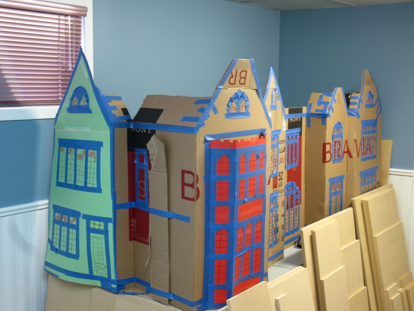 Late Victorian English Manor Dollhouse 1/12 Miniature from Scratch Building from scratch