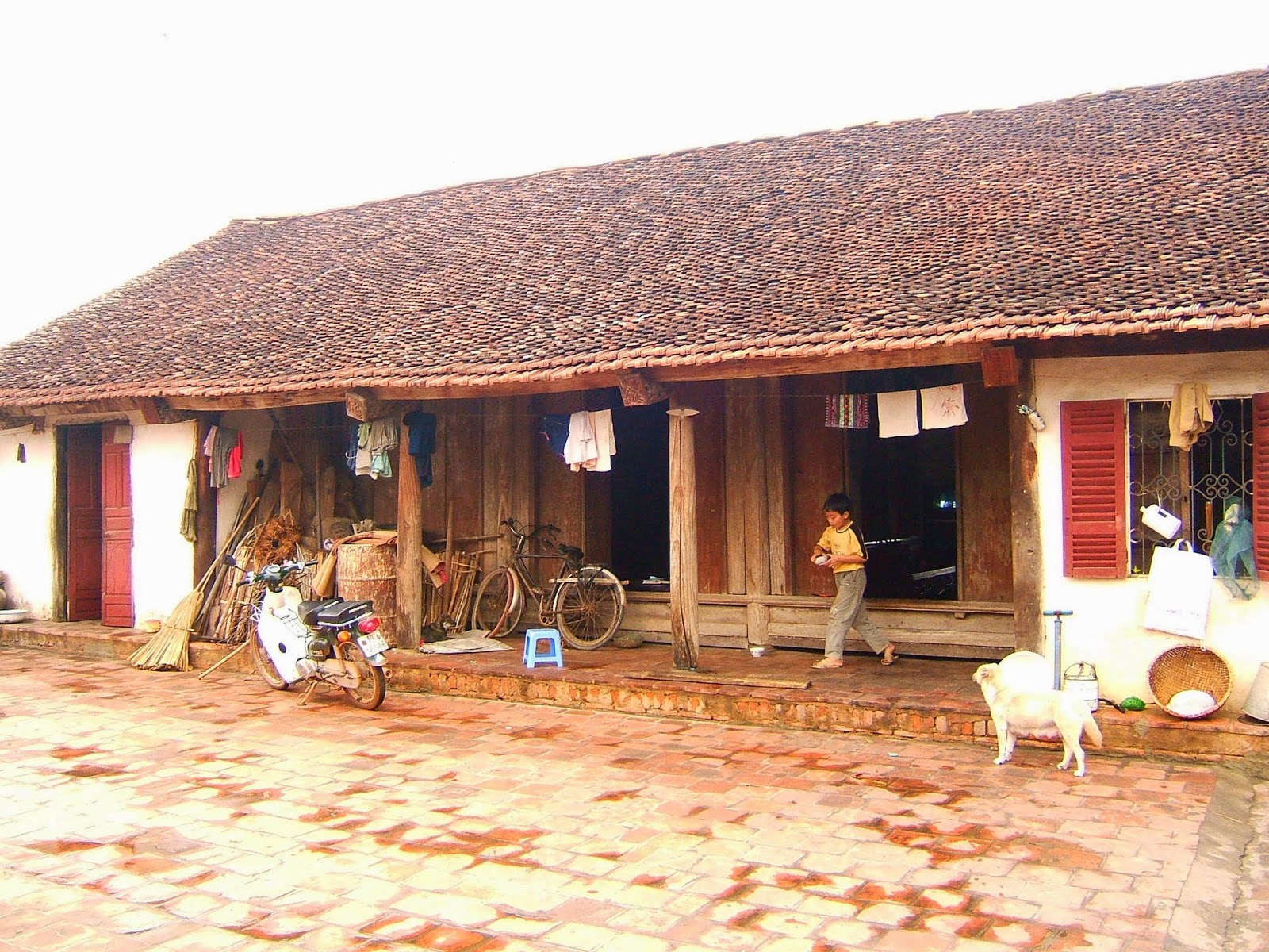 Discovery Vietnamese village, Village Gate, Vietnamese daily life... BLOG SVietnam Tourism