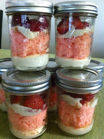 Mason Jar Cakes