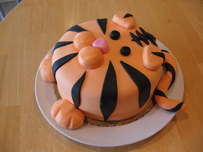 Sweets to the Sweet: Tiger Cake