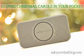 This awesome pocket speaker fills a whole room with Christmas cheer! #PocketBoom, #shop, #cbias 