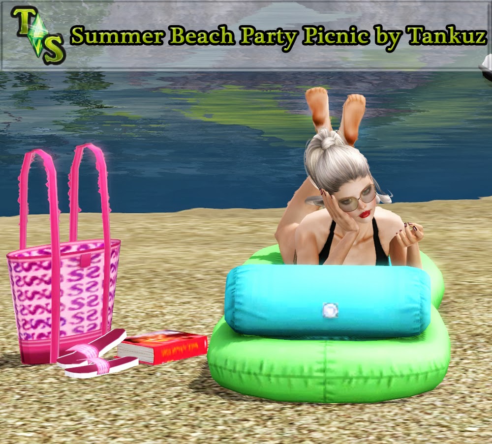 Tankuz Sims 3 Blog Summer Beach Party Picnic