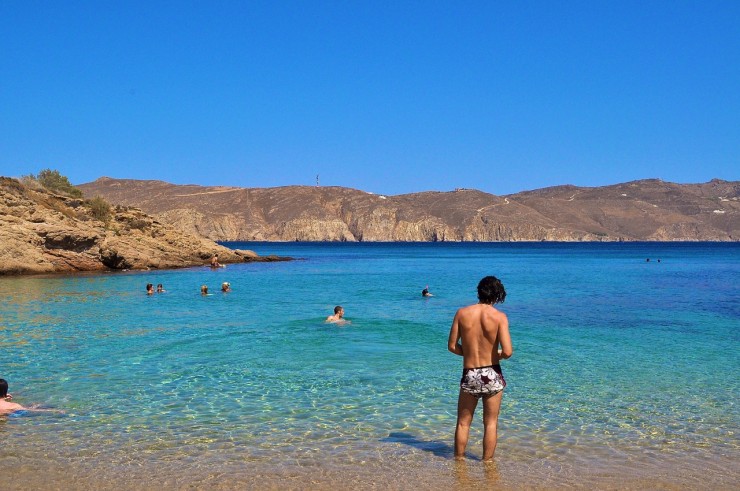 8. Agios Sostis, Mykonos - Top 10 Magnificent Greek Beaches 2015 8. Agios Sostis, Mykonos - Top 10 Magnificent Greek Beaches 2015