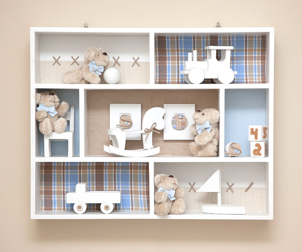 Kids D?cor Decora??o Quarto de Menino Bege e Azul Decoracao Quarto De Bebe Azul E Rosa ~ Kids D?cor Decora??o Quarto de Menino Bege e Azul