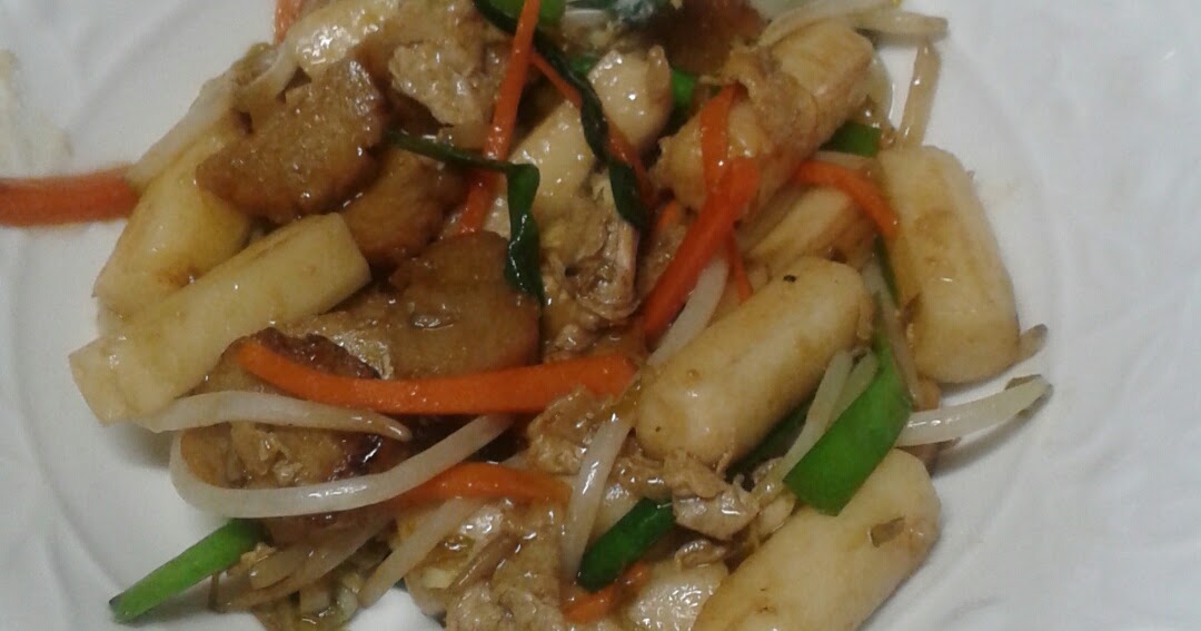 Little Corner of Mine StirFried Rice Sticks with Korean Fish Cake