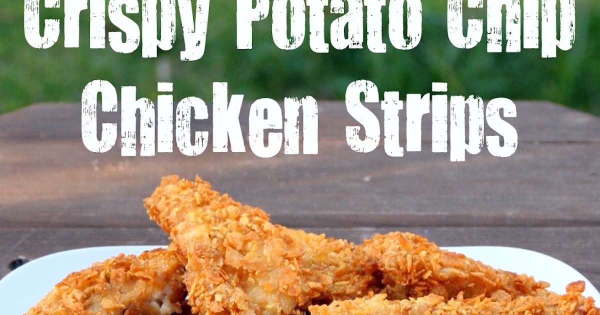 MIH Recipe Blog Potato Chip Chicken Tenders with a Honey Mustard