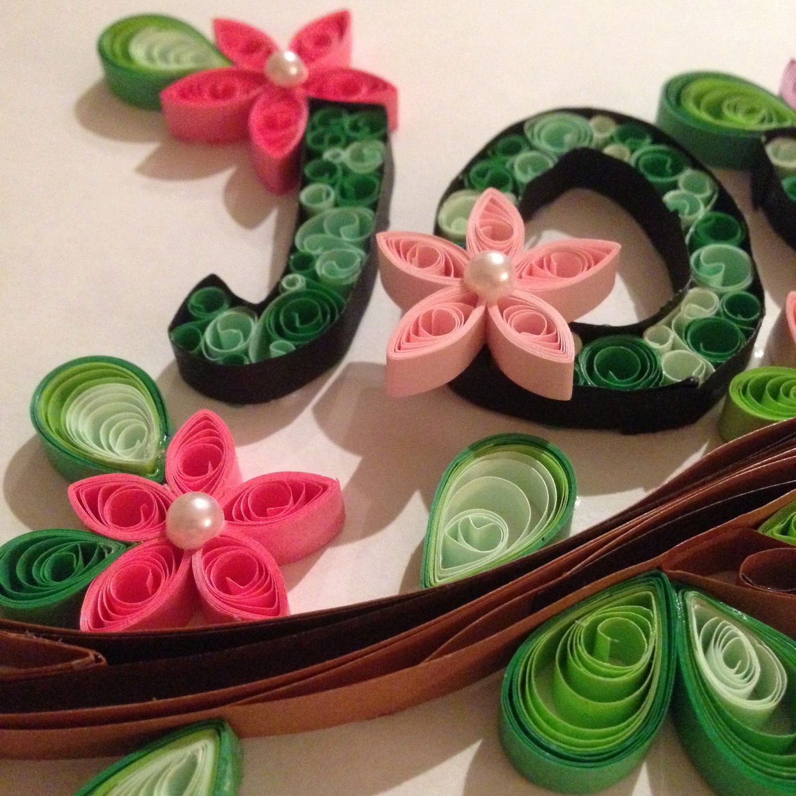 L'atelier des bricodouilles Tableau quilling