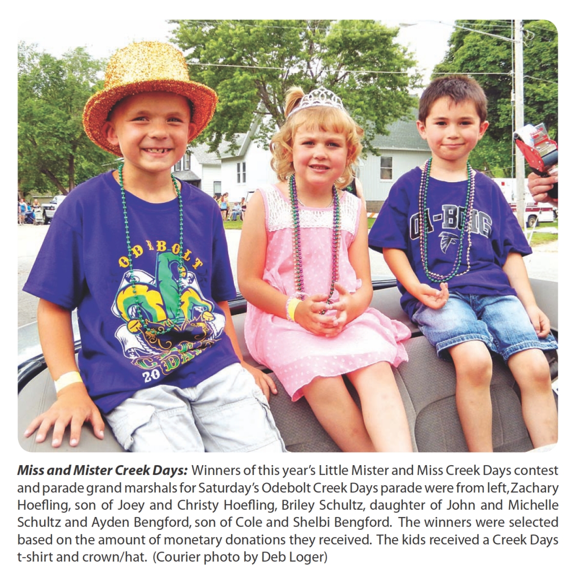 Odebolt News Creek Days photos