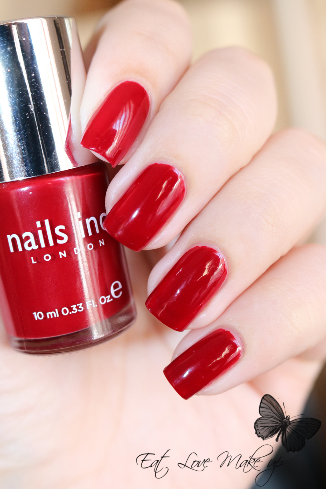 Nails inc. Tate nail polish Eat Love Make up блог за козметика