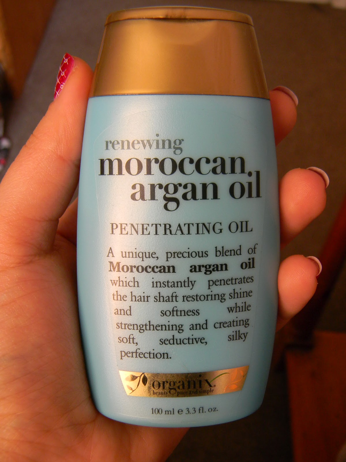La Caro comenta Organix Moroccan Argan Oil