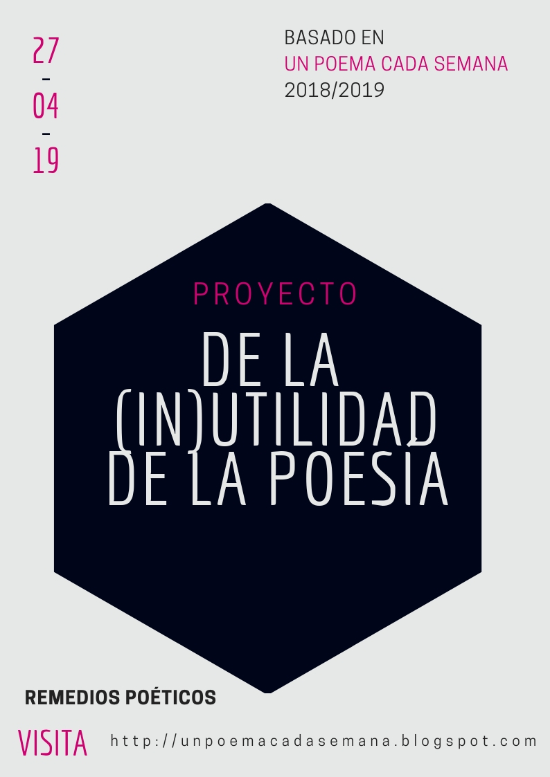 PROYECTO (IN)UTILIDAD DE LA POESÍA