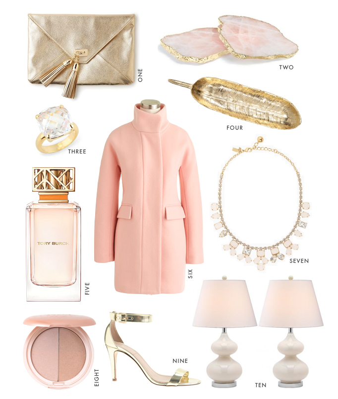 rose gold fashion