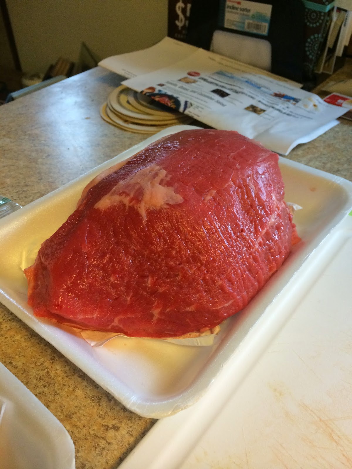 Shopping For Meat On A Budget A large piece of meat can be broken into smaller steaks