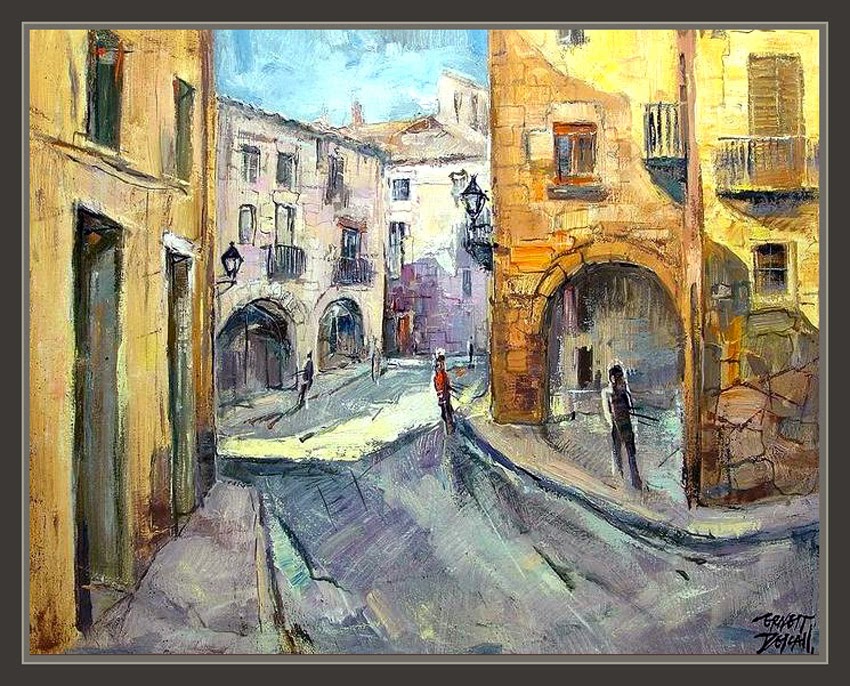ARBECA-PINTURA-LLEIDA-POBLES-PAISATGES-PAISAJES-CUADROS-PINTOR-ERNEST DESCALS ARBECA-PINTURA-LLEIDA-POBLES-PAISATGES-PAISAJES-CUADROS-PINTOR-ERNEST DESCALS