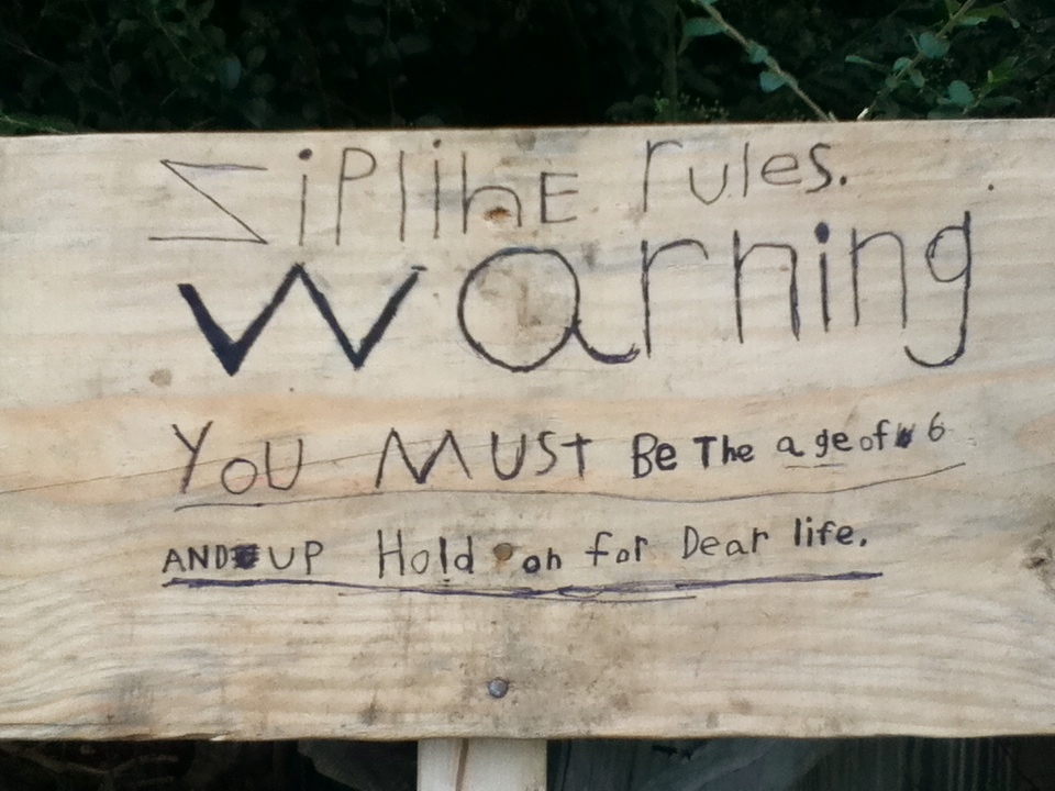 At the Butterfly Ball Zipline Rules