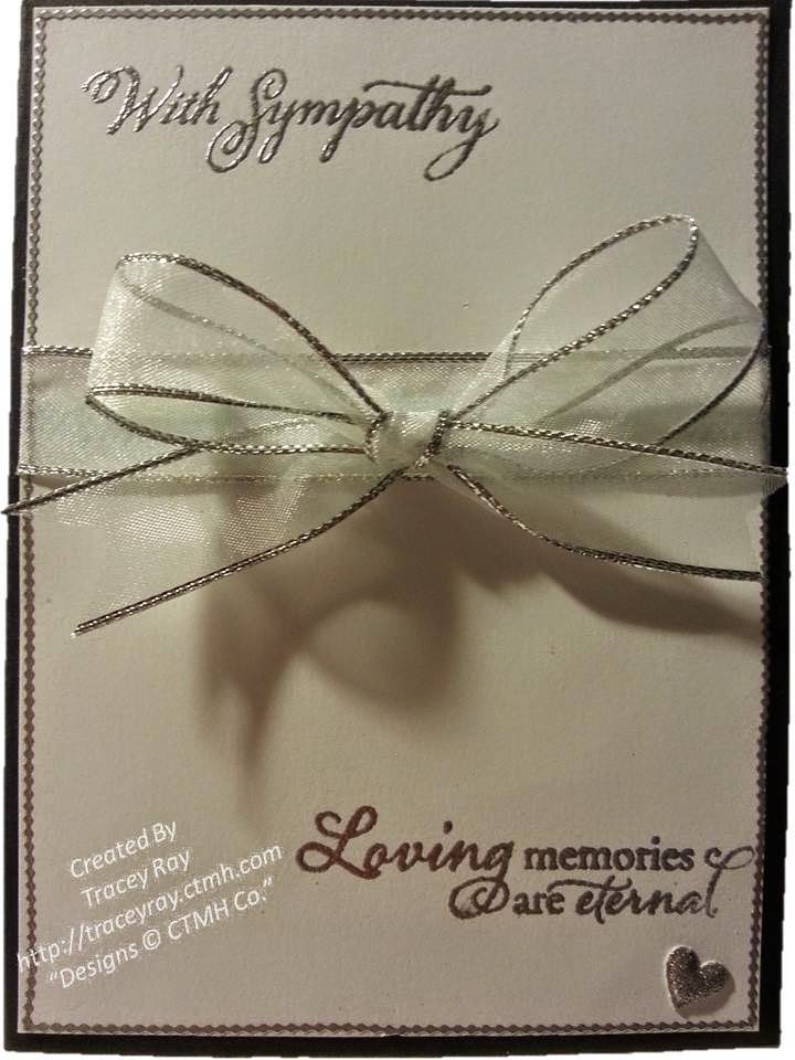 CLOSE TO MY HEART TRACEY RAY "LET ME SHOW YOU HOW" HAND STAMPED