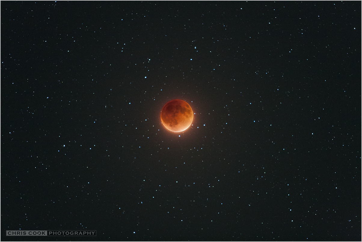 Chris Cook Photography: Total Lunar Eclipse of the Harvest Moon