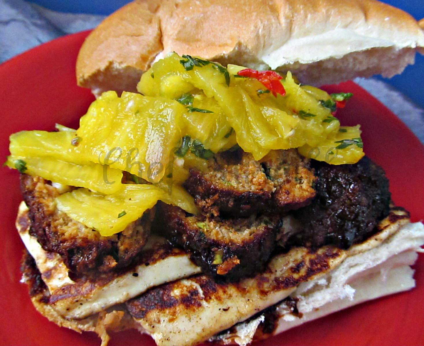 Filipino Meatball Sandwich The Schizo Chef