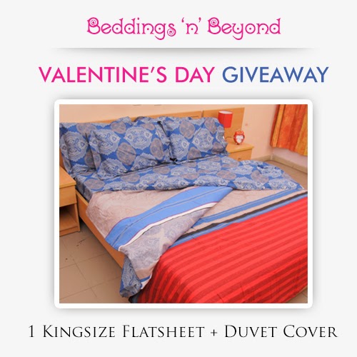 GIVEAWAY BEDDINGS N BEYOND IS ASKING WILL YOU BE MY VALENTINE
