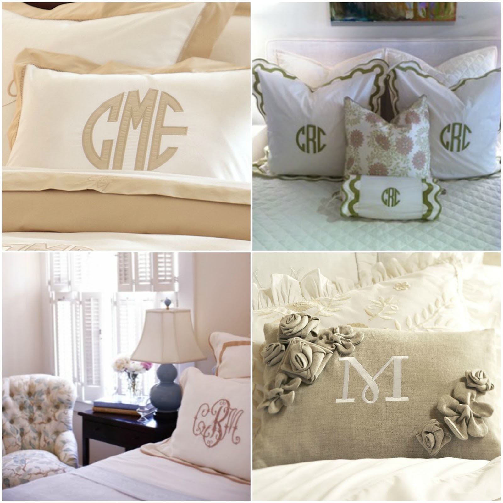 The Southern Thing Monogrammed Bedding Obsession