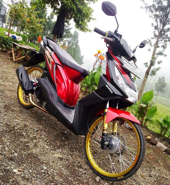 Modifikasi Honda Beat Velg Jari-Jari Modifikasi Honda Beat Velg Jari-Jari