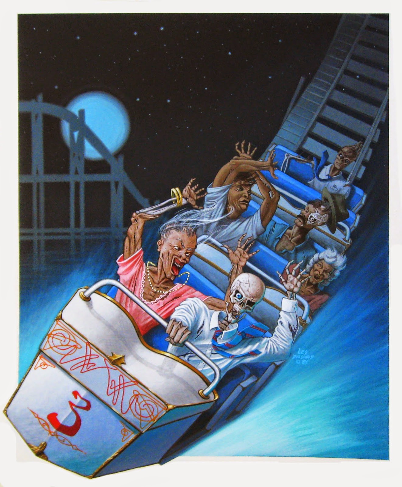 Les Dorscheid Artist Early Illustration work