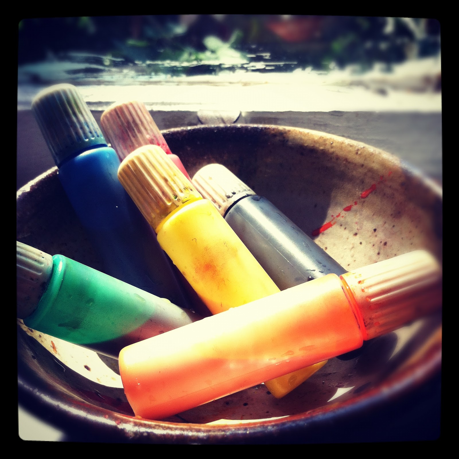 mamascout {art lab} japanese paper marbling