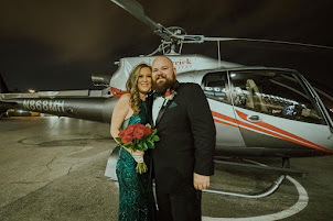 Geri and Jason Fallin, Helicopter, 17 March 2021