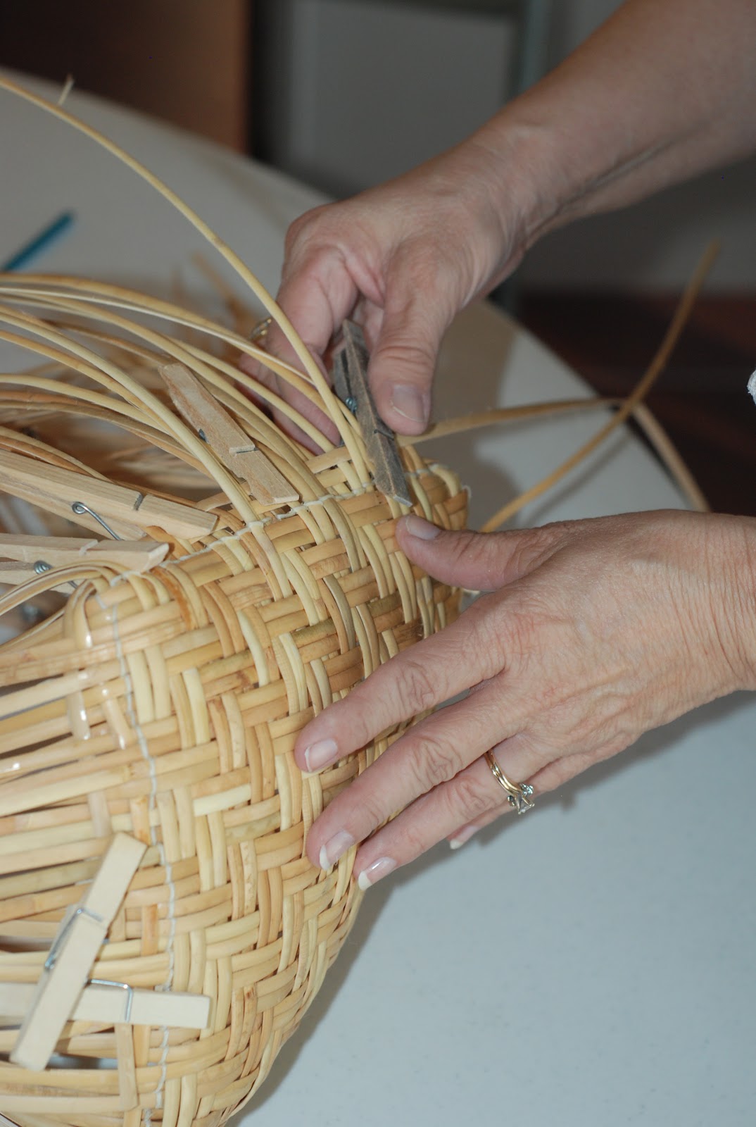 Prairie Places Basket Weaving Class at the Creek Council House