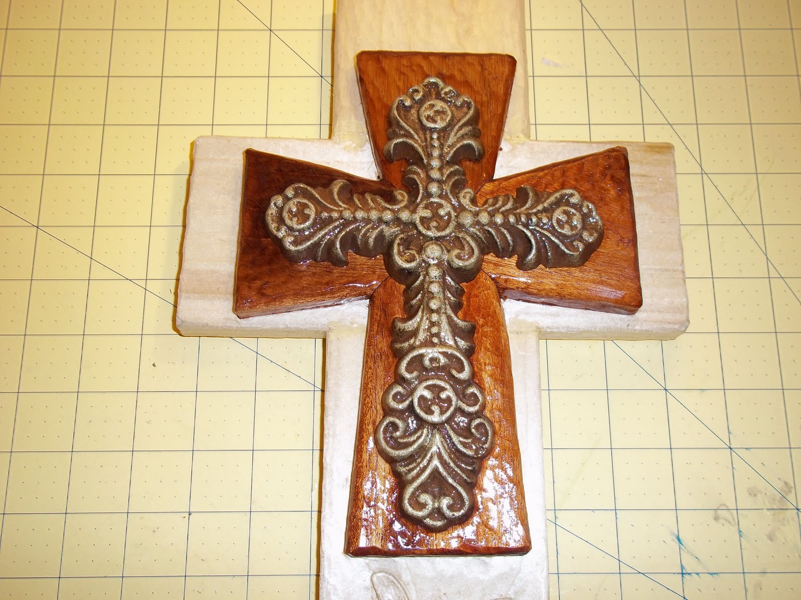 carved cross