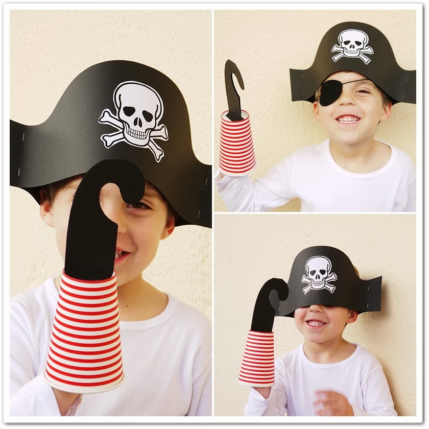 Como hacer un parche pirata -Manualidades Infantiles
