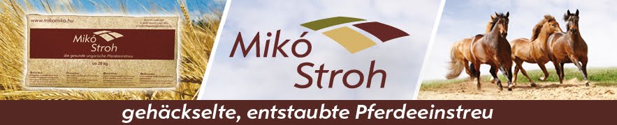 Mikó Stroh Pferdeeinstreu