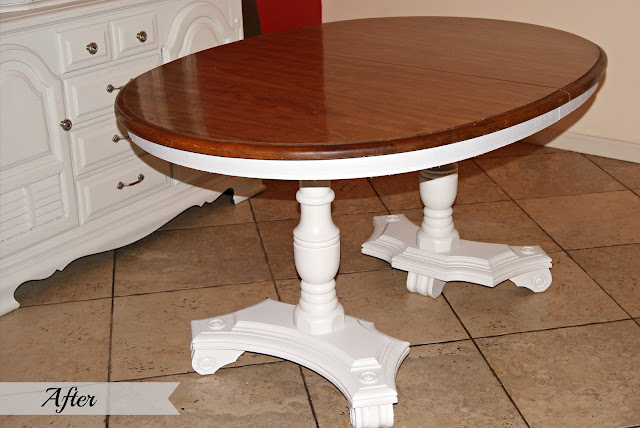 The Koenigs Create: Painted Dining Room Table