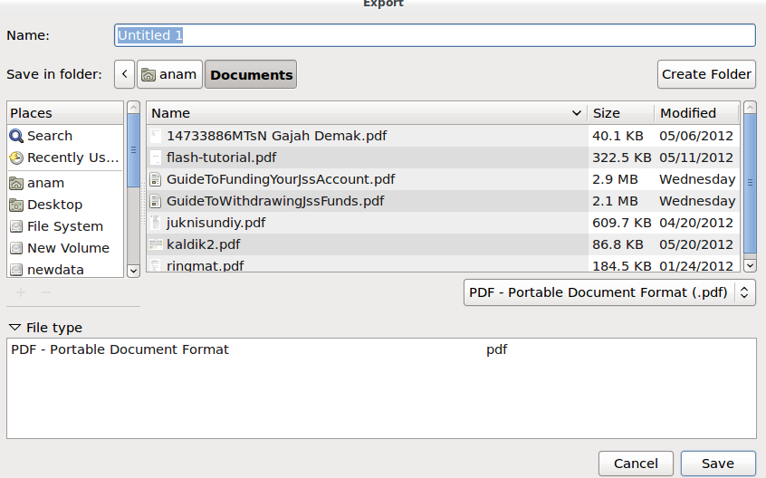 Tutorial Linux Mint Pdf | silahkan beri nama file pdf anda ingat harus diberi Tutorial Linux Mint Pdf | silahkan beri nama file pdf anda ingat harus diberi