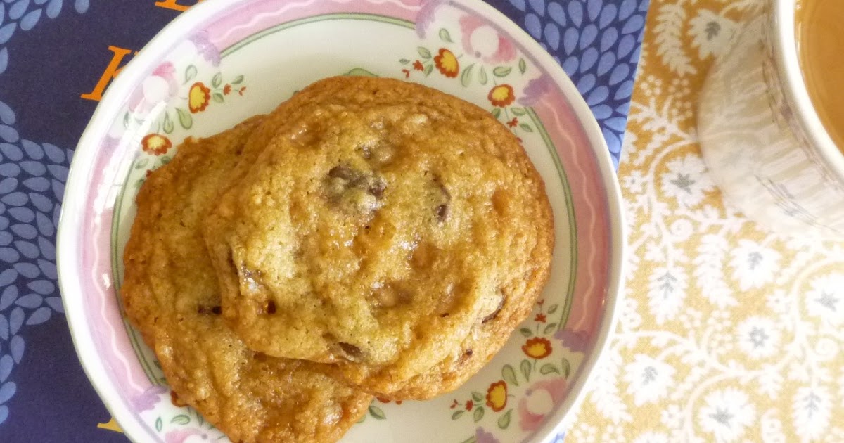 For Love of the Table Chocolate Chip Cookies with Toffee Bits