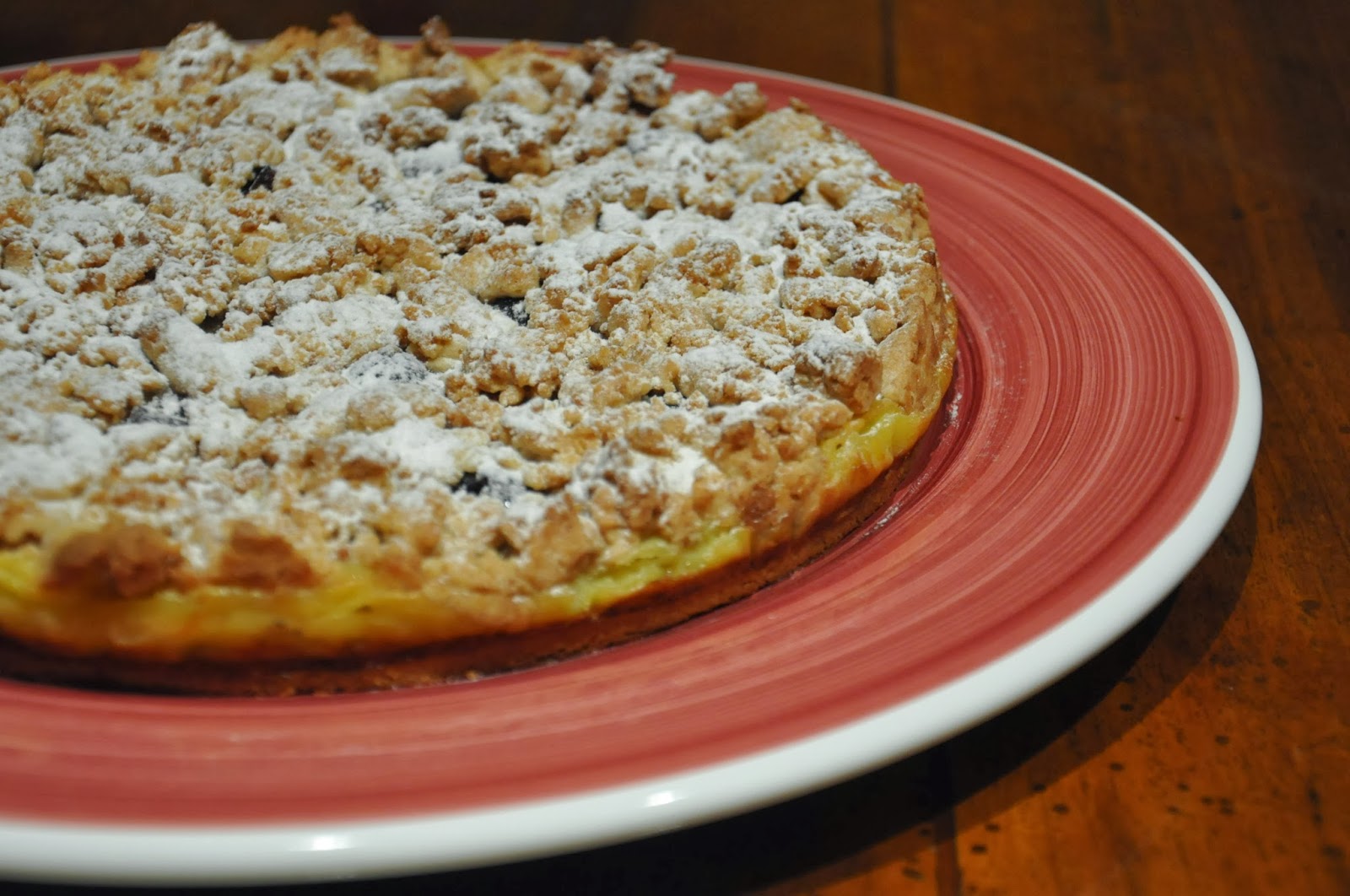 Babbo Pasticcione Crostata Sbriciolata Con Crema Amarene E Amaretti