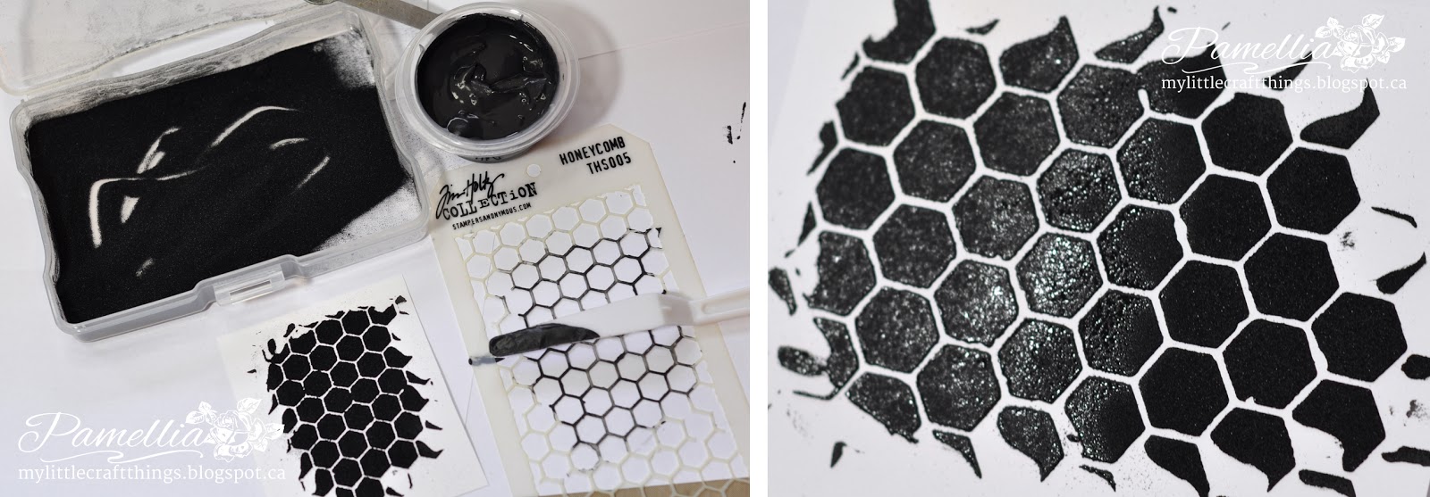 My Little Craft Things Homemade Texture Paste & Glitter Paste Tutorial