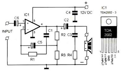 Super 10Watt HI FI Amplifier TDA2002 ~ Wiring File Archive 25v speaker wiring diagram 