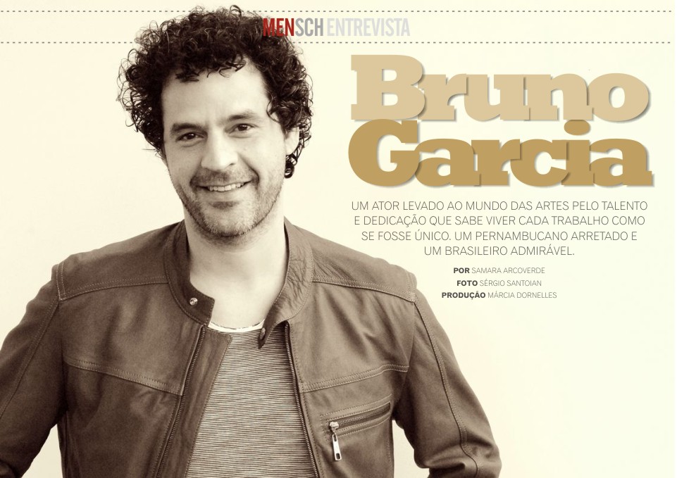 No ar em 'Vai na fé', o ator Bruno Garcia fala sobre carreira e preconceitos