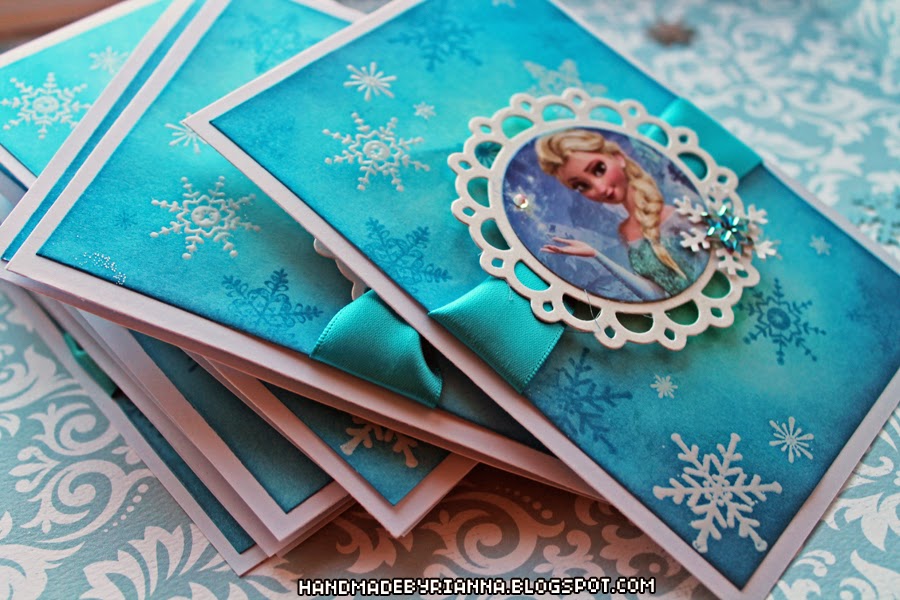 Hand Made By Rianna Frozen Party The Invitations