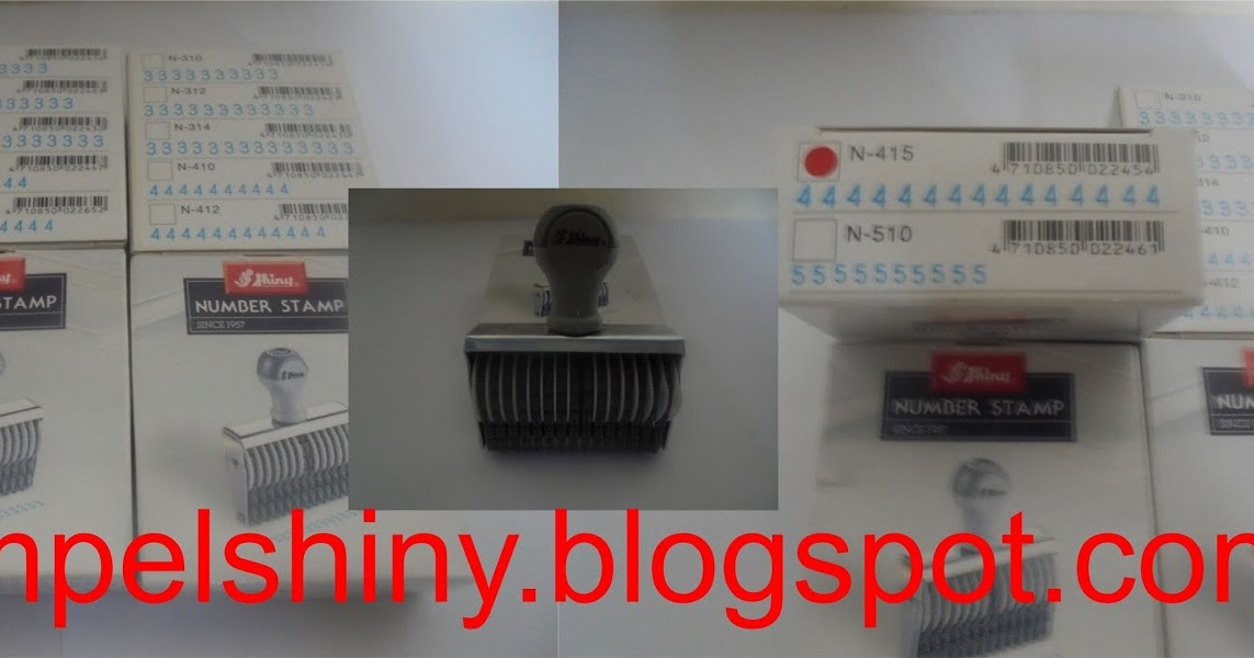 stempel shiny stempel rekening bri