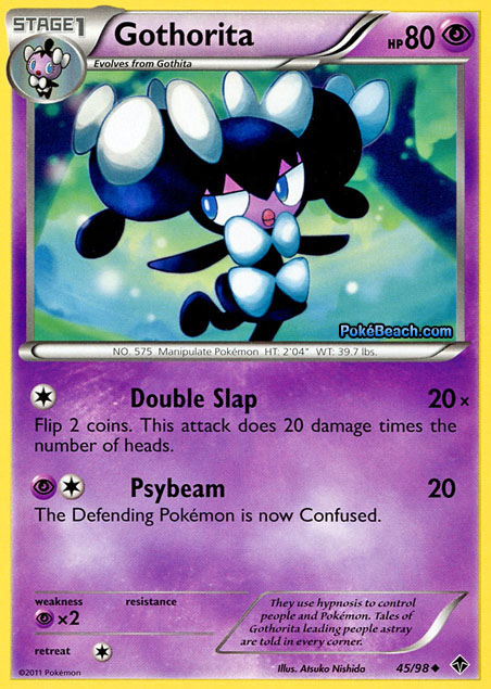 Gothorita #45/98 -- Emerging Powers Pokemon Card Review