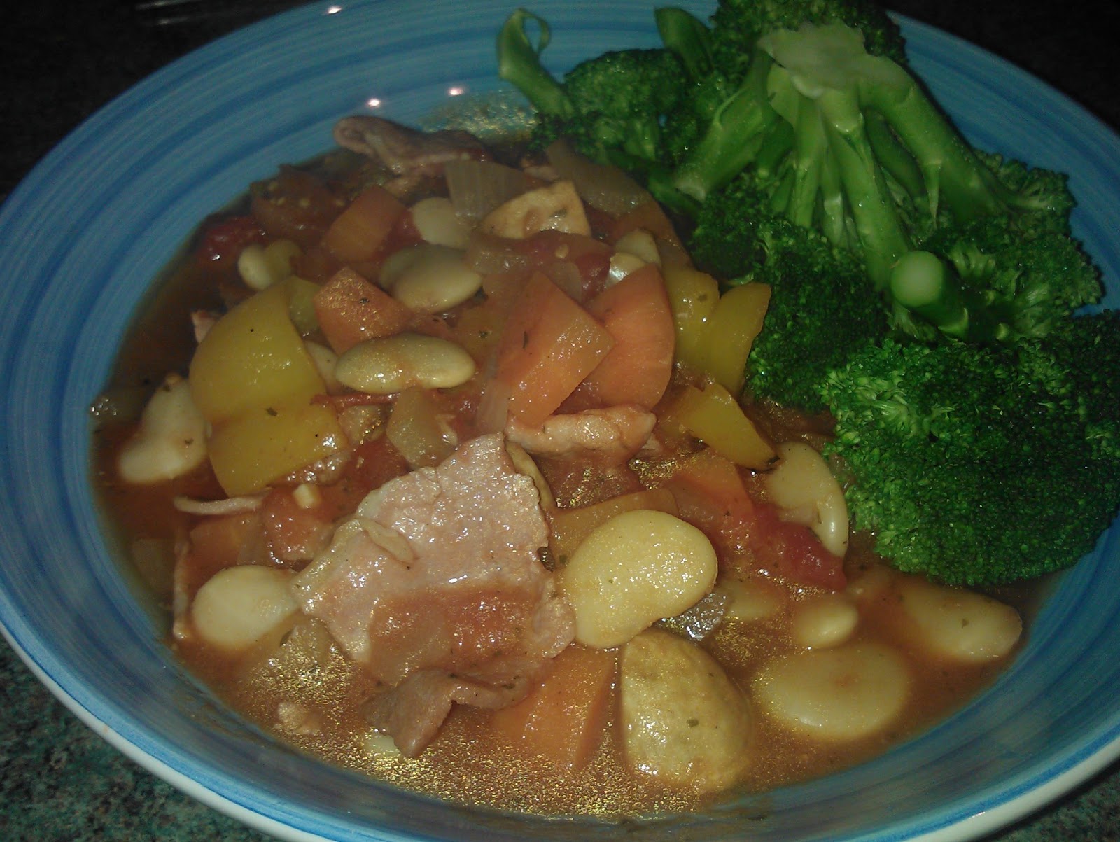 Fat Girl Slim Recipe of the week Bacon and Butterbean hotpot