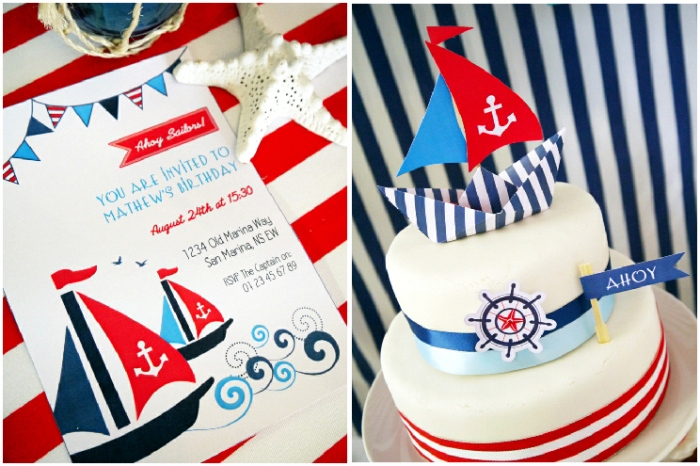  Pretty: Nautical Party - How To Make Edible, Sailboat Cupcake Toppers