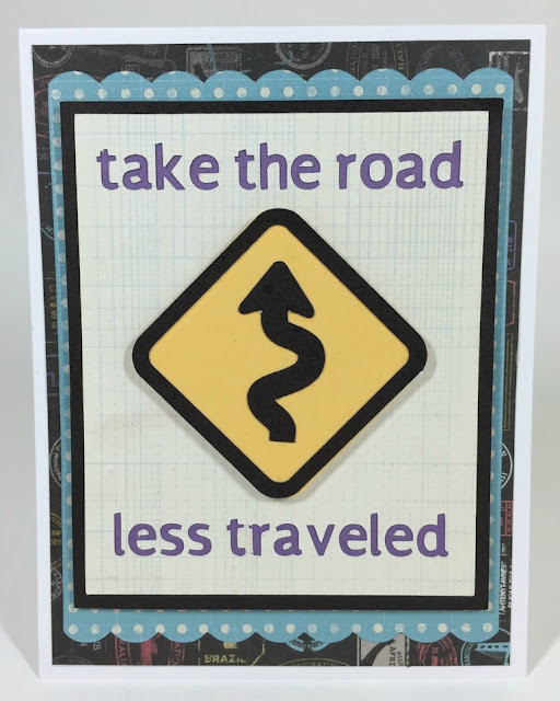 Cricut Roadside card